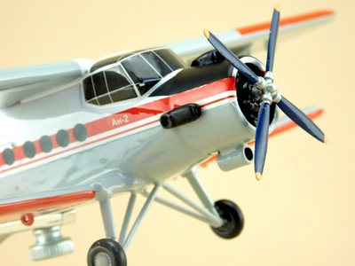 Модель самолета Ан-2 (М1:72, Краснокутское ЛУГА)