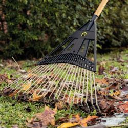 Грабли Tramontina 77845724 садовые для листьев рукоятка эвкалипт | Tramontina