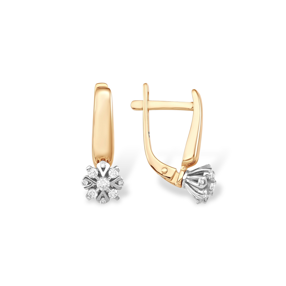 Серьги из золота 585 пробы