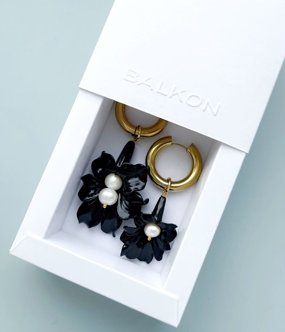 Подвеска Flower of pearl big