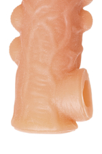 Насадка Kokos с дополнительной стимуляцией телесная 13,8 см