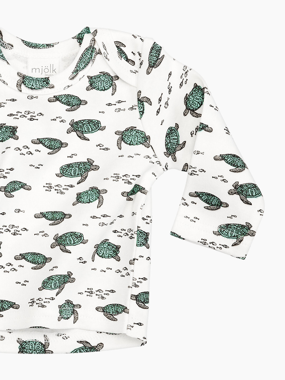 Футболка с длинным рукавом Mjölk Черепашки