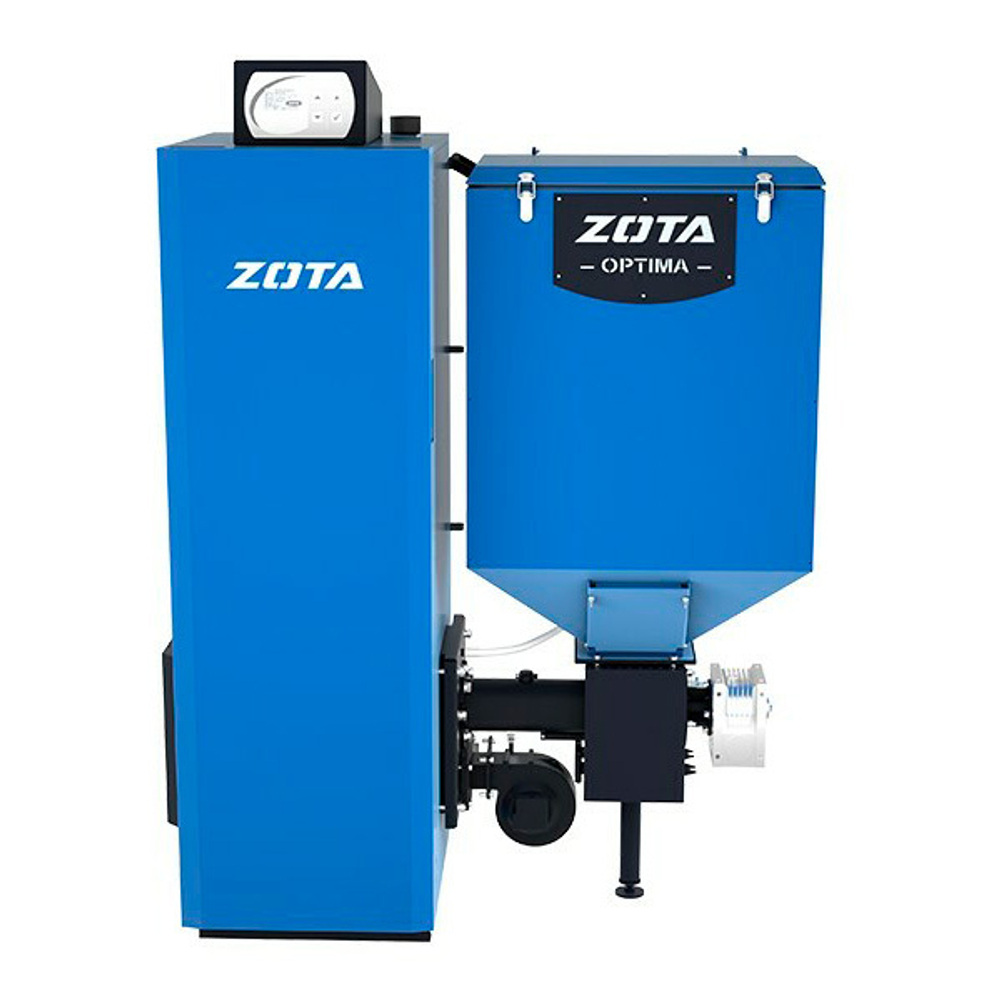 Твердотопливный автоматический котел ZOTA OPTIMA 25