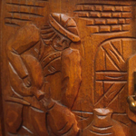 Бар в виде бочки