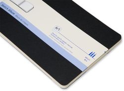 Блокнот для рисования Moleskine Cahier Large 130х210мм обложка картон 88стр черный (ARTSKA3)