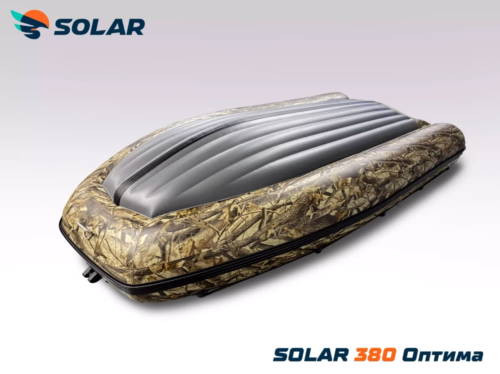 Лодка надувная моторная solar-380 к (оптима)