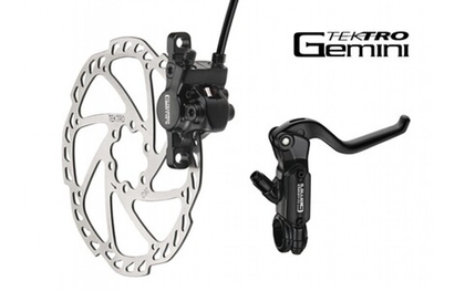 Тормозной набор гидравлический дисковый передний GEMINITEKTRO