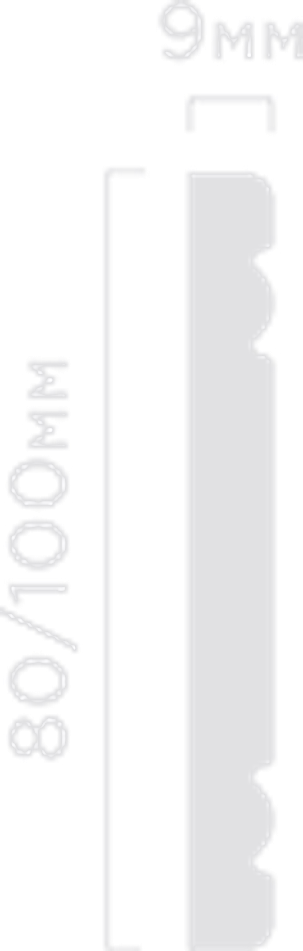 Молдинг HiWood, 80x9 мм