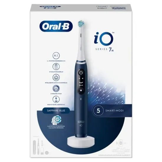 Электрическая зубная щетка Oral-B iO Series 7N Sapphire Blue