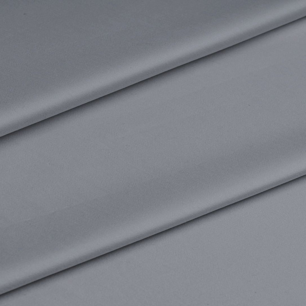 Простыня на резинке 180х200х35 Mollen серебристо-серая