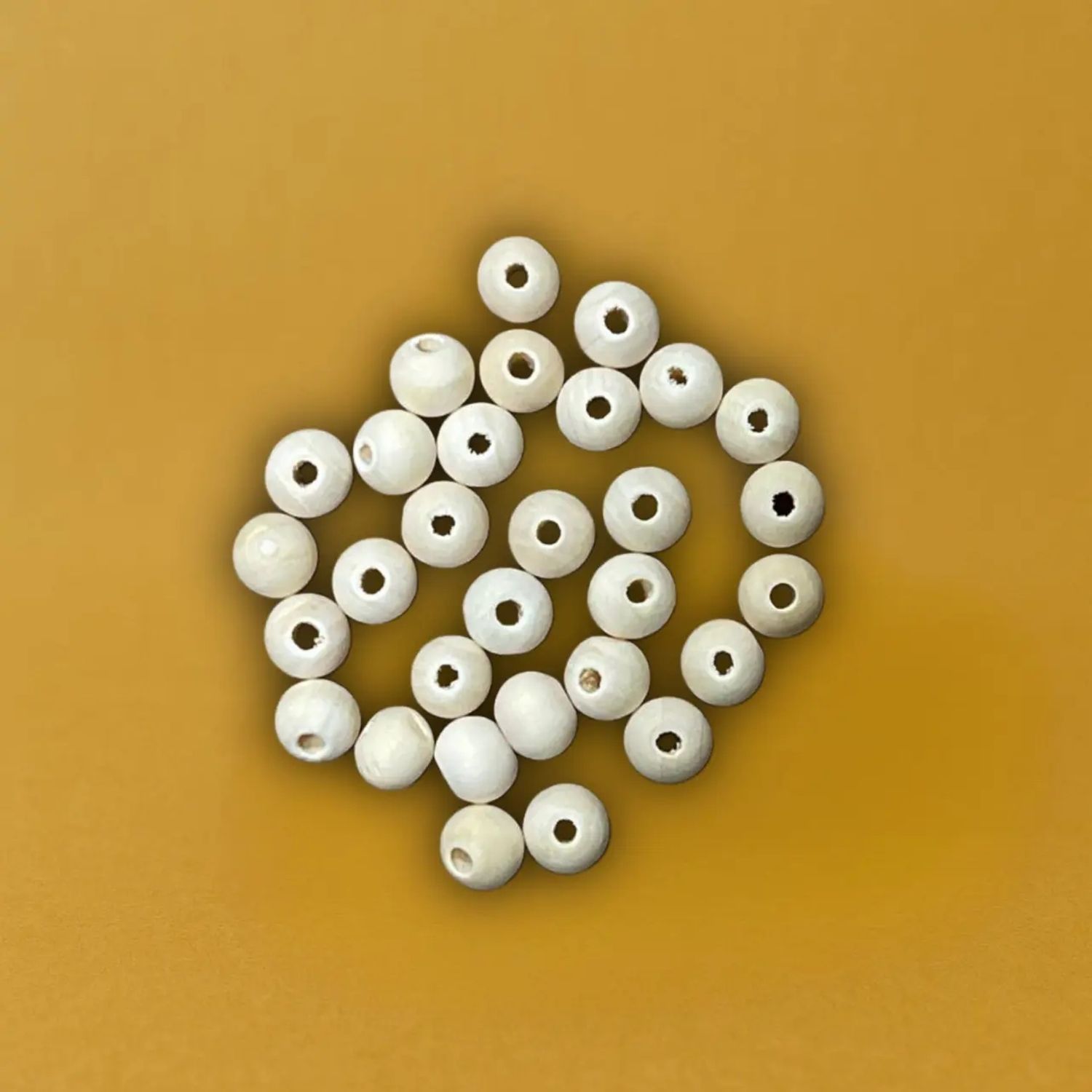 бусина, дерево, размер 8мм, 30шт