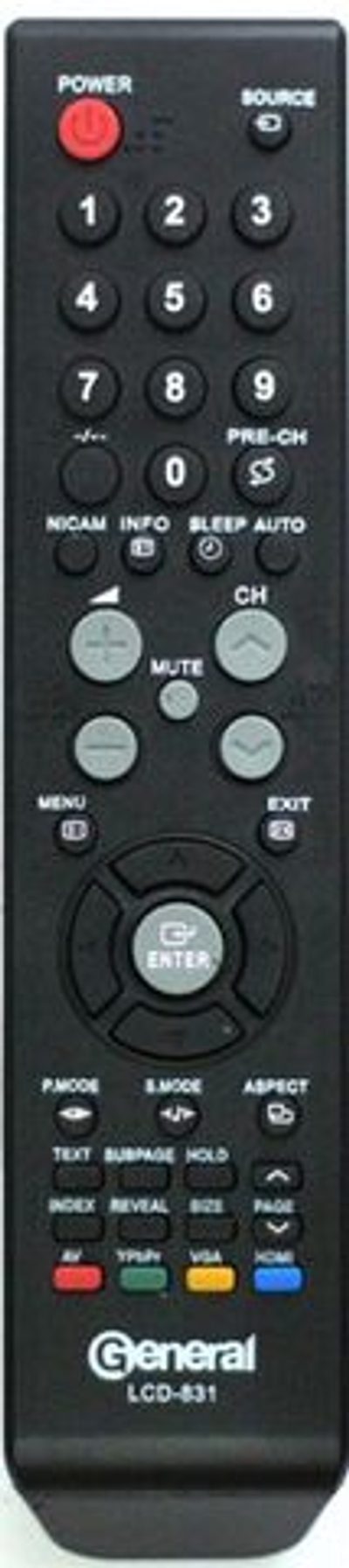 Пульт для Shivaki LCD-831  GENERAL   orig