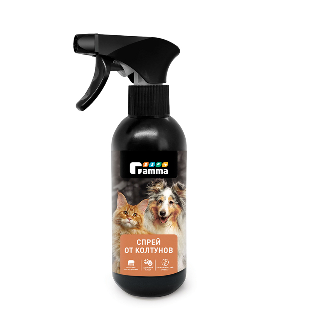 Спрей от колтунов, 250мл, Gamma