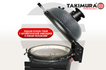 Керамический гриль Takimura 24 дюйма (графит)