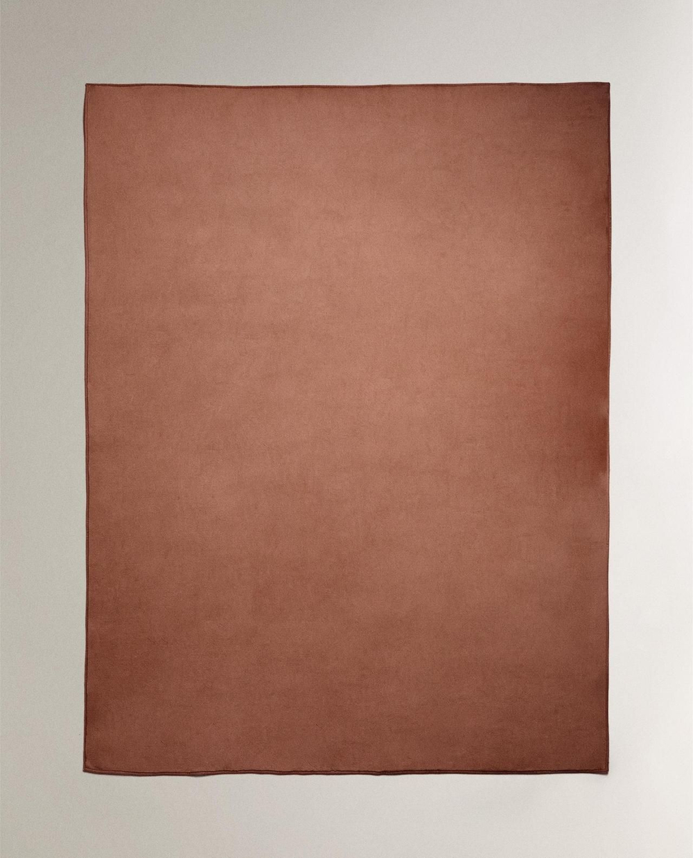 Zara Home - Флисовый плед, розовый, 240x260 см