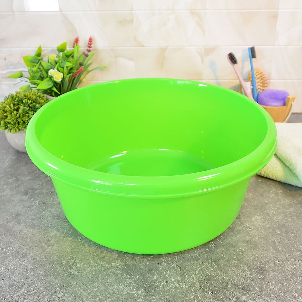 Таз 11л цвет ярко-зеленый