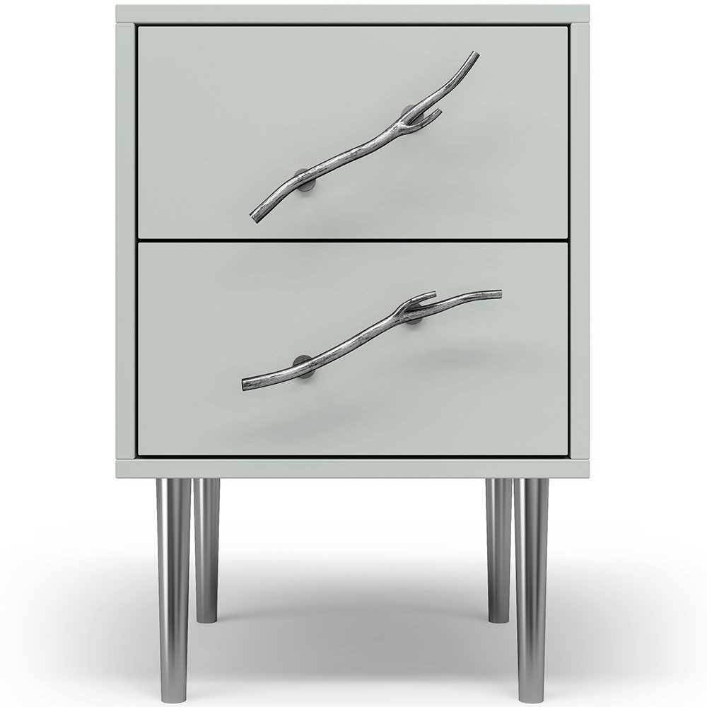 Тумба Арт Колор matte Стайл Сильвер Серый дым матовый