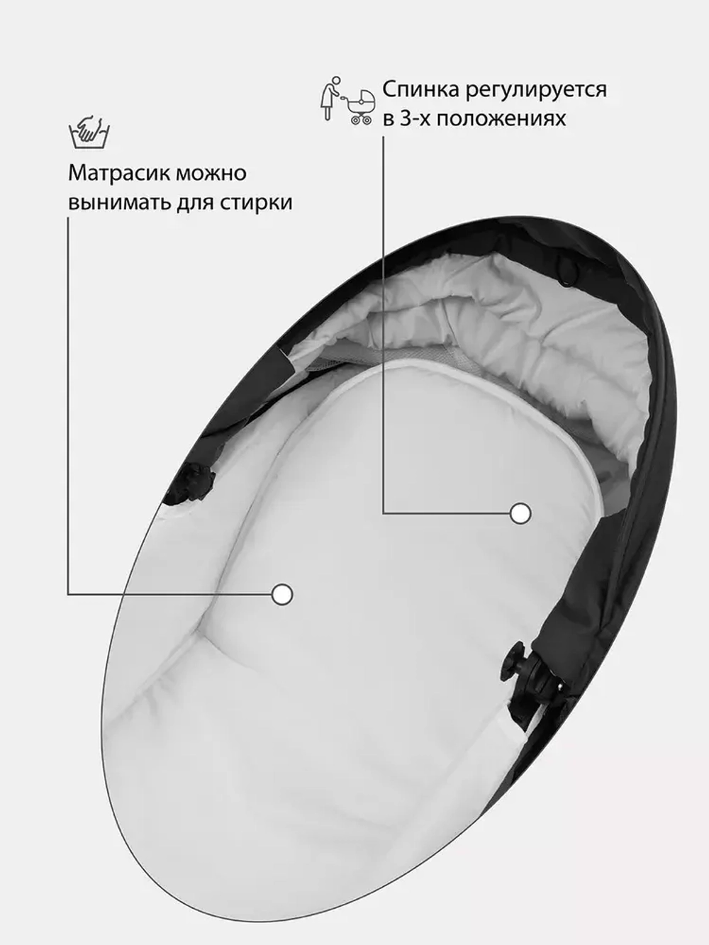 Коляска PATIO (Bart-Plast) 07 Beige