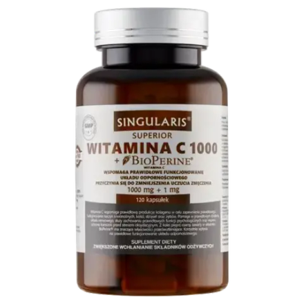 Singularis Superior Vitamin C 1000 + Bioperine - 120 капсул