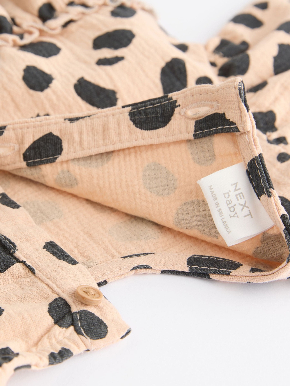 Боди с длинным рукавом и колготки в комплекте для девочек Next Q94-794, Бежевый