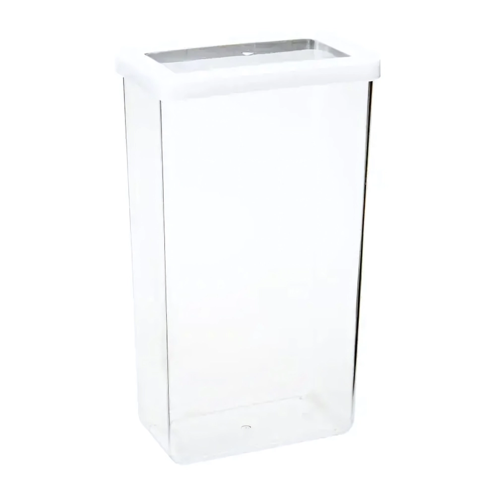 Емкость для сыпучих продуктов СТЕП 3,2 л 16х28см Белый