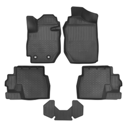 Ковры в салон Norplast/Unidec для Suzuki Jimny (2018-), Черный, АКПП, арт.NPA11-C85-200
