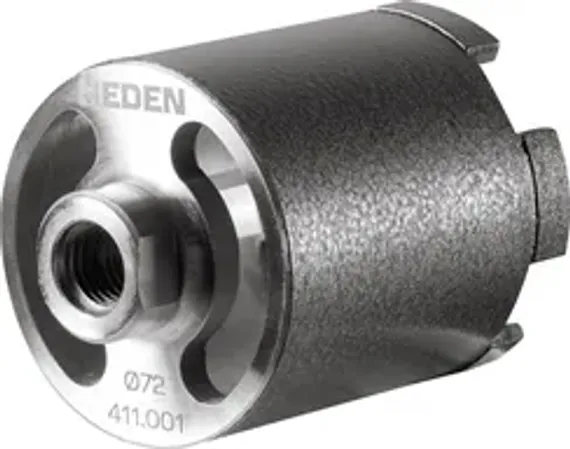 Коронка алмазная Heden 52x450 мм, 1 1/4″ UNC, 5 сегментов, арт. 410.001