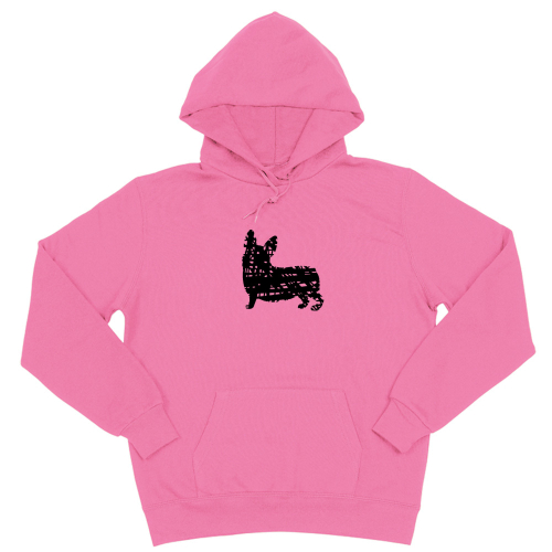 Толстовка "Корги - набросок"