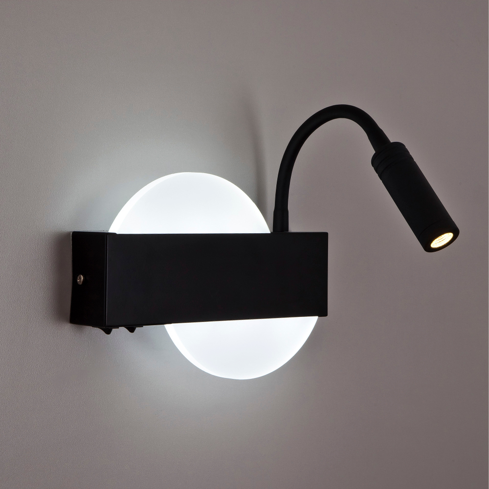 Настенный светодиодный светильник LED4U L8108-2 BK