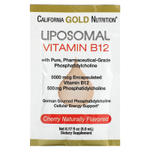 California Gold Nutrition, Липосомальный витамин B12, 30 пакетиков по 5 мл (0,17 жидк. унции)