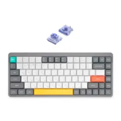 NuPhy Air75 V2 Wisteria Switch Lunar Gray