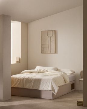 Кровать Matters La Forma c ящиком для хранения 180x200 бежевая