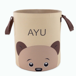Детская корзина для игрушек "АЮ" 35*114*46 см (принт 89-01) Adili