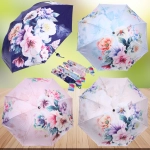 Зонт механический ветроустойчивый, матовая ручка «BESTzontik - Sofi», микс 4 цвета, длина 25см, d-110см