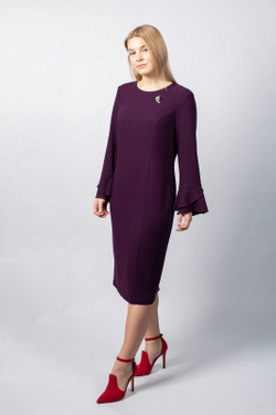 Нарядное платье 3039ВЕ, слива #75С053039ВЕ