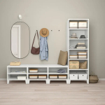Платяной шкаф - PLATSA/IKEA/ ПЛАТСА ИКЕА,240x57x191 см, белый