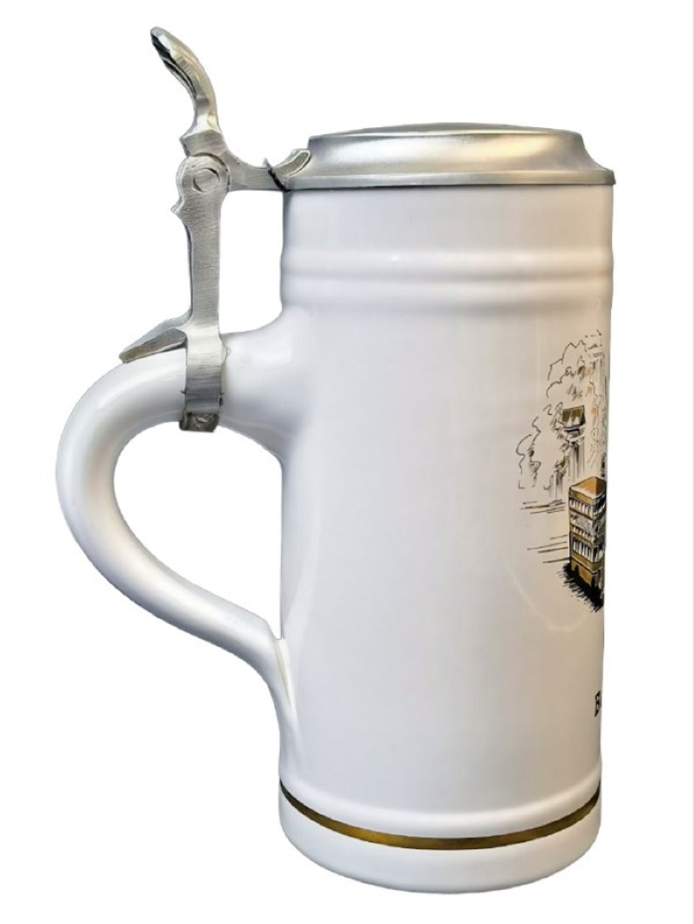 Кружка пивная "Berliner Kindl" Германия