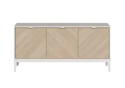 Тумба Fjord 3 двери глубина 55 см (белый)