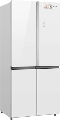 Холодильник Weissgauff INVERTER NO FROST WHITE GLASS WCD 590