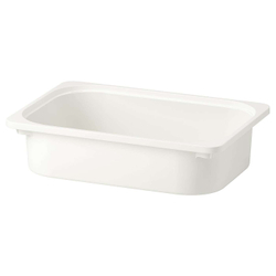 IKEA TROFAST  (ИКЕА ТРОФАСТ)  -  Контейнер, белый, 42x30x10 см
