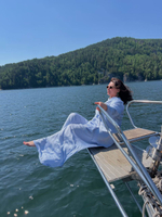 Костюм голубая жемчужина оверсайз