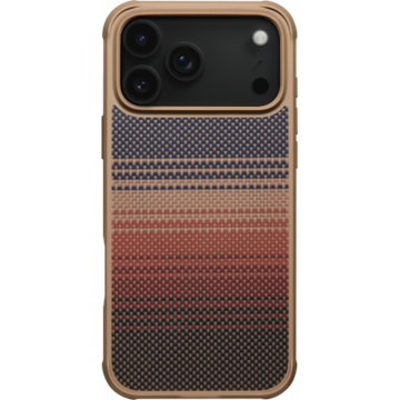 Противоударный чехол Pitaka Aramid ProGuard Case для iPhone 17 Pro, Sunset