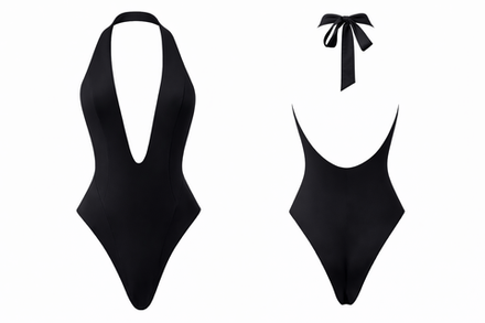 СЛИТНЫЙ КУПАЛЬНИК С ВЫРЕЗОМ 2.0