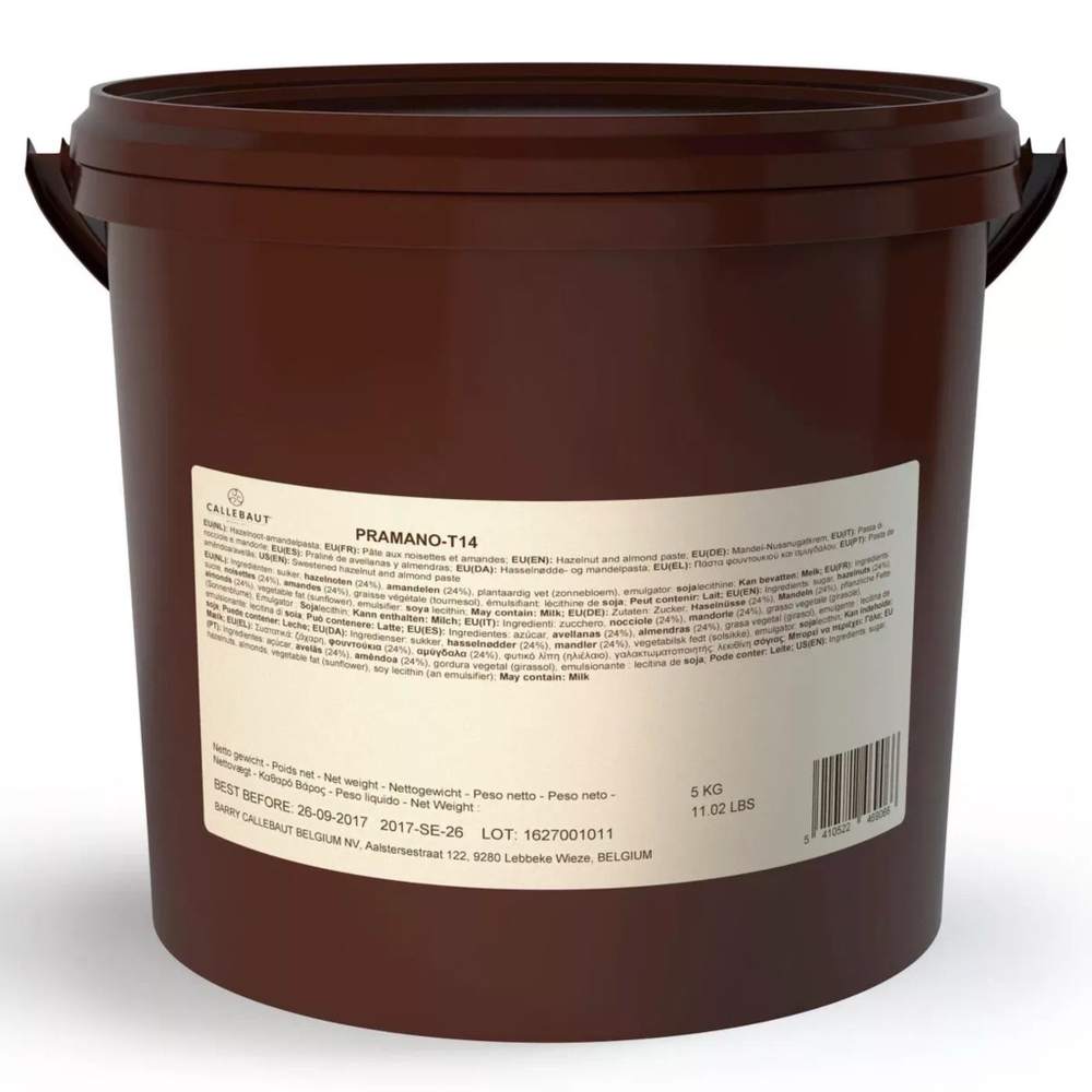 Пралине миндально-фундучное «Callebaut» 5 кг