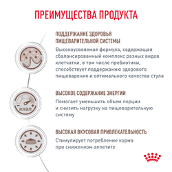 Сухой корм Royal Canin GASTROINTESTINAL (ГАСТРОИНТЕСТИНАЛ) диетический для взрослых кошек при расстройствах пищеварения - 0,35 кг
