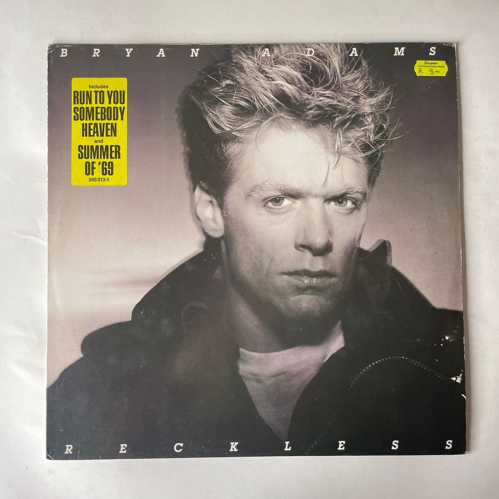 Винтажная виниловая пластинка LP Bryan Adams Reckless (Германия 1985)