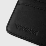 Кардхолдер Ymkashix Гладкая кожа черный