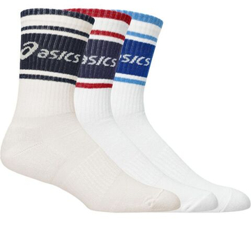 Теннисные носки Asics Logo Crew 3P - разноцветный