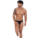 Мужские трусы тонги черные Clever KARMA LATIN THONG 123011