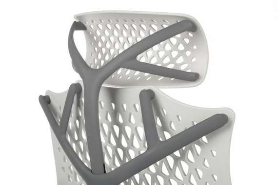 Кресло Ego A644 Белый/Серый